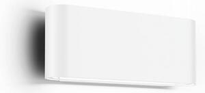 Wever & Ducré Lighting Applique da esterni Kiosk 1.0, dimmerabile, Bianco / Opale, Alluminio, Applique da esterni