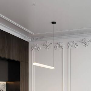 Wever & Ducré Lighting Lampada a sospensione Finelle 1.0, dimmerabile, Crema / Ambra, Soggiorno / Sala da pranzo, Vetro, Moderno, Lampada a sospensione