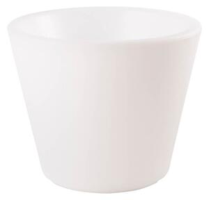 Vaso da fiori solare LED "Design Shining Classic Pot XM", 49 x 39 cm (bianco)