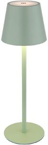Lampada da tavolo a batteria ricaricabile Touch Dimmer Lampada da tavolo dimmerabile Verde 58488BG