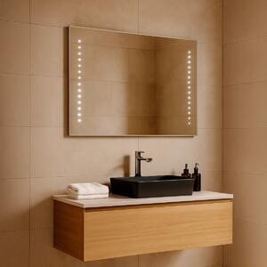 Specchio a led bagno 70x100 filo lucido giada - Olimpo Docce