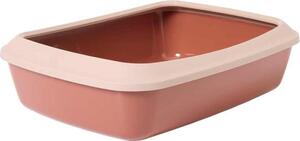 Lettaia per gatti Nobby Iriz 50 color champagne/rosa, dimensioni: 42 x 31 x 12,5 cm
