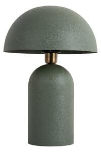 Lampada da tavolo verde con paralume in metallo (altezza 43 cm) Boaz - Leitmotiv