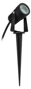 Lampada LED da esterno LED/3W/230V 2800K IP67 nero