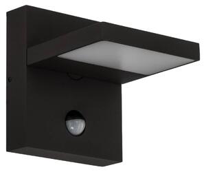 Applique da esterno Lucande LED Silvan, antracite, sensore, IP54