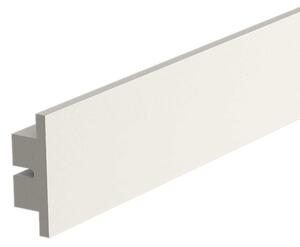 Cornice Pitturabile per Illuminazione Bidirezionale per Strisce LED da 1,15m Selezionare la lunghezza 1,15 Metri
