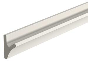 Cornice Pitturabile da Incasso o a Superficie per Strisce LED - 1,15m Selezionare la lunghezza 1,15 Metri