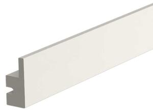 Cornice Pitturabile per Illuminazione Unidirezionale per Strisce LED - 1,15m Selezionare la lunghezza 1,15 Metri