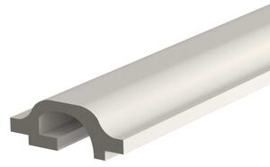 Cornice da Incasso a luce Indiretta per Striscia LED, Pitturabile - 1,15m Selezionare la lunghezza 1,15 Metri