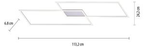 Paul Neuhaus 8194-55 - Lampadario a plafone LED dimmerabile INIGO 2xLED/20W/230V