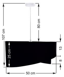 Lampadario a sospensione con filo GALAXY 1xE27/60W/230V