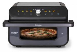 Ariete Friggitrice ad Aria Multifunzione 2 in 1 Capacit 10 Litri Potenza 2000 Watt con Timer colore Nero - 00C464900AR0 Air Fryer + Grill Pizza oven