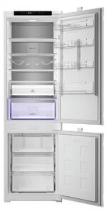 Hotpoint Ariston Frigorifero da Incasso Combinato Capacit 270 Litri Classe energetica E Raffreddamento No Frost colore Metallico - HPK2 5292 B4E1