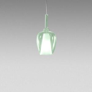 Gea Luce Ofelia S/10 Mini Verde-Trasparente lampada a sospensione