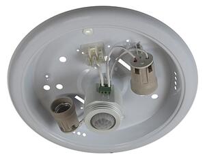 Plafoniera con sensore PLAFON 2xE27/80W/230V
