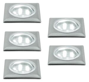KIT 5x Lampada LED da terra 5xLED/0,5W/230/12V