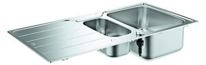 Lavello in acciaio inox GROHE K500 500 x 1000 mm 31572SD1