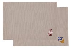 Tovagliette in set in cotone 2 pz 33x48 cm Bistro – Södahl