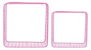 Mensole in set rosa in acciaio 2 pz 35 cm Reja – PT LIVING
