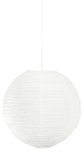 Ciondolo a sfera giapponese, 1 x E27/75W, carta di riso, Ø 40 cm