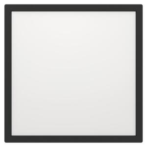 Eglo Plafoniera LED Rovito nero 29 x 29 cm bianco caldo-bianco freddo