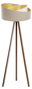 Lampada da terra GALAXY 1xE27/60W/230V beige/wenge