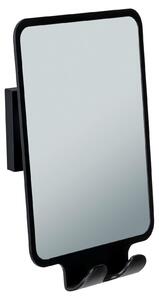 Specchio antiappannamento WENKO Vacuum-Loc® Mod. Quadro Black, fissaggio senza foratura