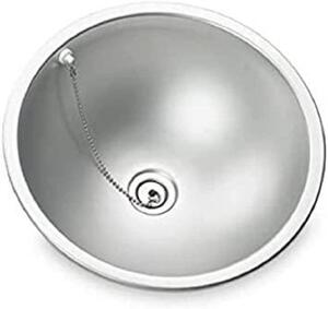 CE 02 ciotola rotonda in acciaio inox