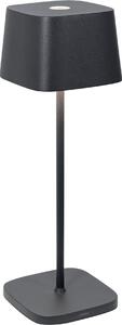 ZAFFERANO Ofelia Pro Lampada da Tavolo Grigio Scuro