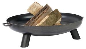 Giardiniere robusto, ciotola da fuoco rotonda con manici | Ø70cm x H 25cm