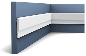 Orac Decor P9900 Luxxus Robusta modanatura a stucco Modanatura a muro Modanatura a fregio Profilo decorativo a cornice Modanatura antiurto | 2 metri