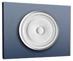 Orac R77 Luxxus rosone decorativo profilo stucco lampada a soffitto rosone di alta qualità in poliuretano stabile | diametro 62 cm