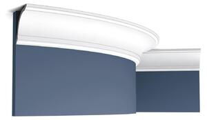 Cornice a soffitto Orac Decor CX199F AXXENT Rivestimento decorativo flessibile Rivestimento decorativo classico colore bianco 2 m