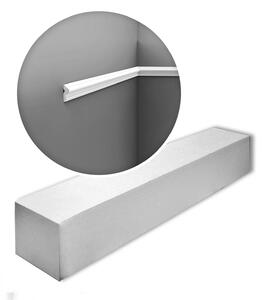 Orac Decor PX201-box AXXENT 1 cartone con 80 strisce decorative Rivestimento murale stile classico colore bianco | 160 m