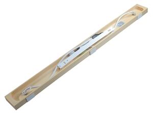 Lampadario a sospensione con filo 3xE27/40W/230V bianco