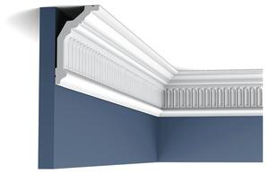 Orac Decor C304 Luxxus modanatura per soffitto in stucco profilo decorativo modanatura decorativa cornicione in stucco parete modanatura in rilievo modanatura d'angolo | 2 metri