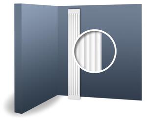 Orac Decor K250 Luxxus Stucco Pilastro Elemento decorativo da parete Materiale espanso rigido leggero e stabile Bianco | 2 Metri