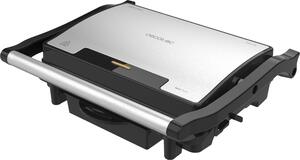 Cecotec Rock'nGrill Rapid griglia elettrica, piastra e piastra per panini, 1500W, 24,5 x 17,3 cm, rivestimento RockStone