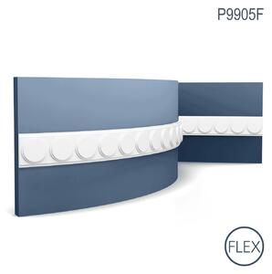 Orac Decor P9905F, listello murale, modanatura flessibile, elemento decorativo, lunghezza 2 metri