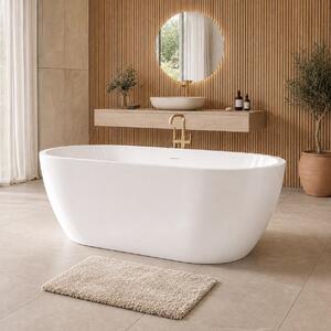 Badplaats Vasca da Bagno Bahia 170 x 75 x 58 cm – Vasca Freestanding – Bianco Lucido