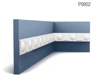 Orac Decor P9902: listello a parete, modanatura, angolare, elemento decorativo, modanatura in stucco, lunghezza 2 metri