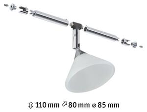 Paulmann 94138 - 1xGU4/10W Faretto per sistema a cavo COLMAR 12V cromato