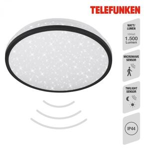 Telefunken 318305TF - Plafoniera LED da bagno LED/16W/230V diametro 28 cm