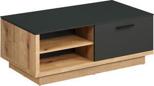 Trendteam Wohnen tavolino Synnax Antracite melamina/rovere Evoke riproduzione L/H/D circa 110/42/60 cm