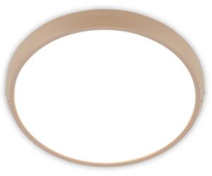 BRILONER - Lampada da soffitto a LED, grado di protezione IP44, luce bianca neutra, colore beige, diametro 37,5 cm