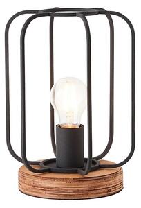 Brilliant - Lampada da tavolo TOSH 1xE27/40W/230V in pioppo