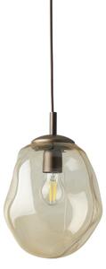 Brilagi - Sospensione a cavo VULCANO 1xE27/15W/230V marrone/beige fumato