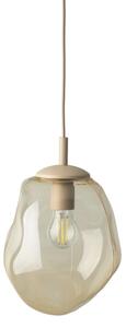 Brilagi - Lampadario a cavo VULCANO 1xE27/15W/230V beige/beige fumé
