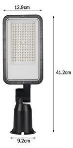 Brilagi - LED Lampione stradale da esterno con snodo. URBANLIGHT LED/50W/230V nera IP65
