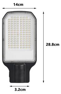 Brilagi - Lampione stradale da esterno URBANLIGHT LED/50W/230V nero IP65